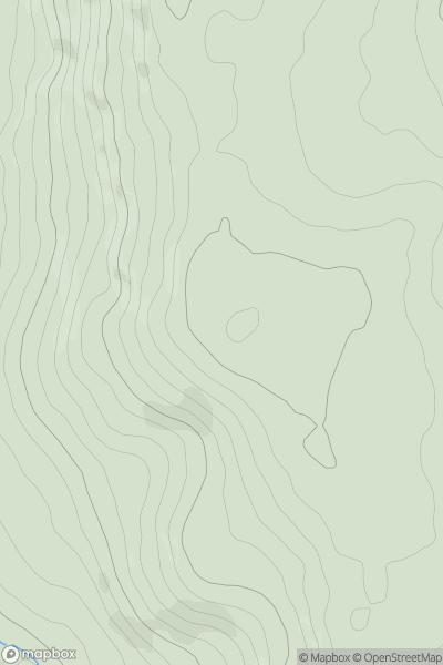 Thumbnail image for Bank Top [Lancashire, Cheshire and S Pennines] showing contour plot for surrounding peak